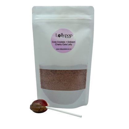 Cola Crystals + Dobson Cherry Cola Lolly 150g 