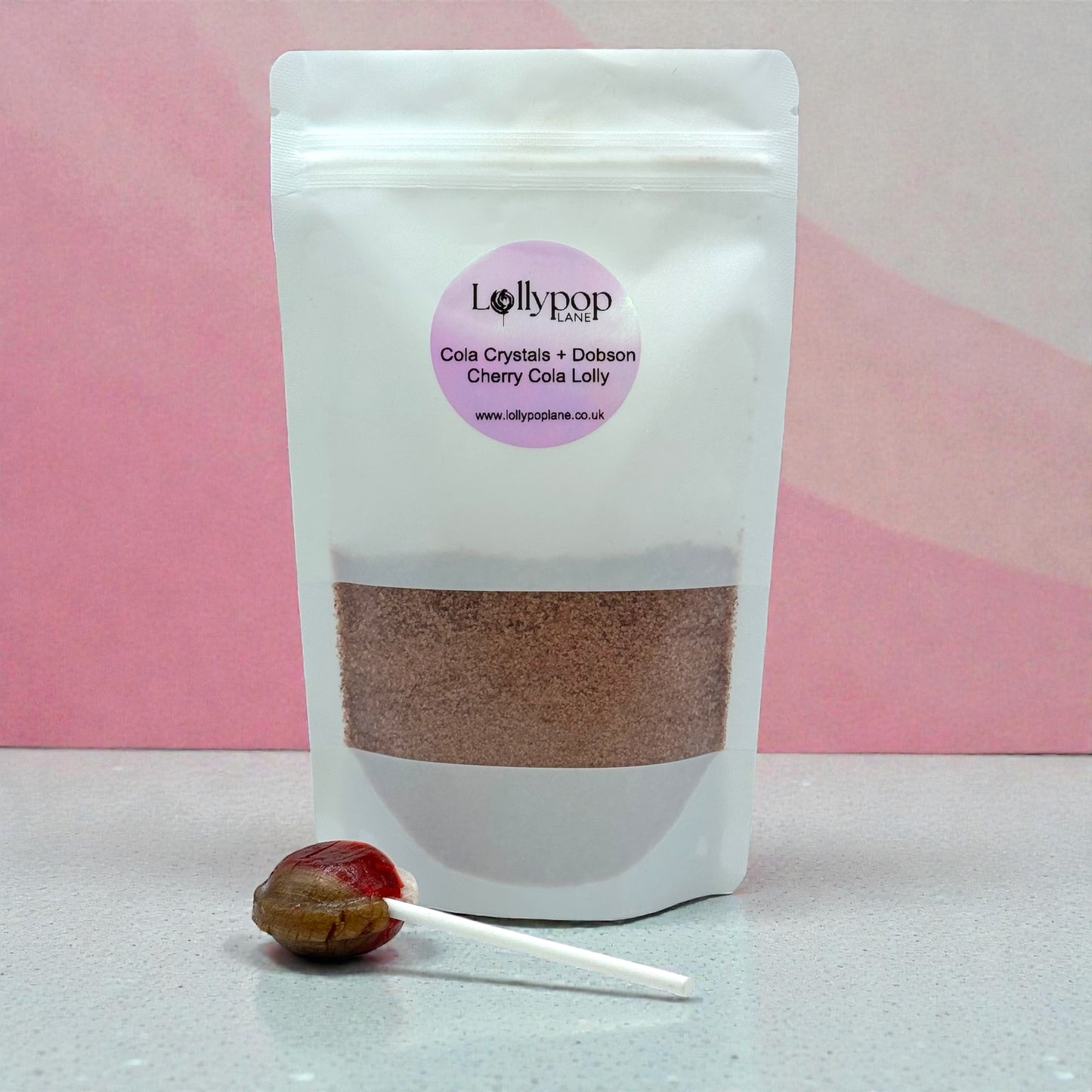 Cola Crystals + Dobson Cherry Cola Lolly 150g 