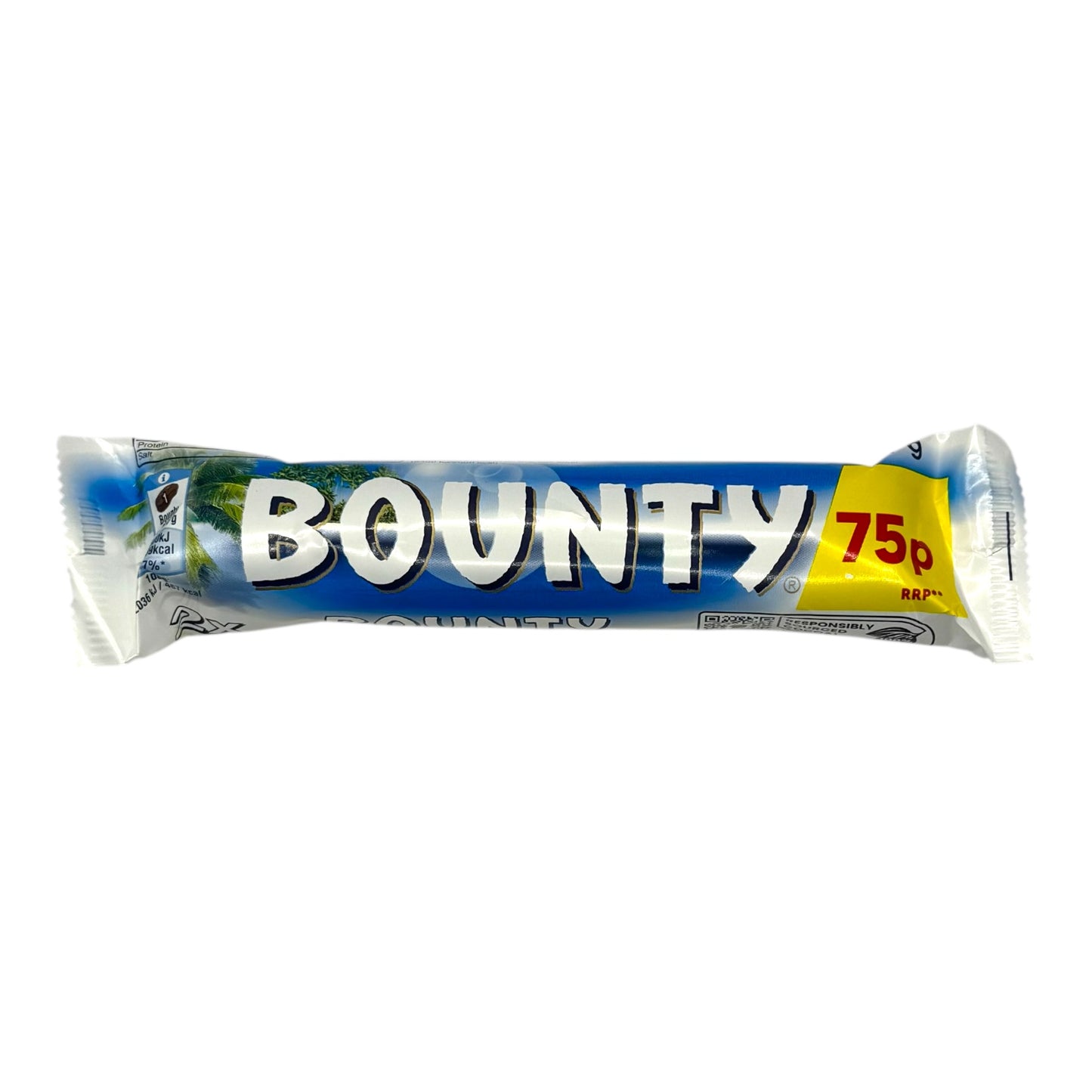 Bounty Coconut & Milk Chocolate Duo  Bar  57g