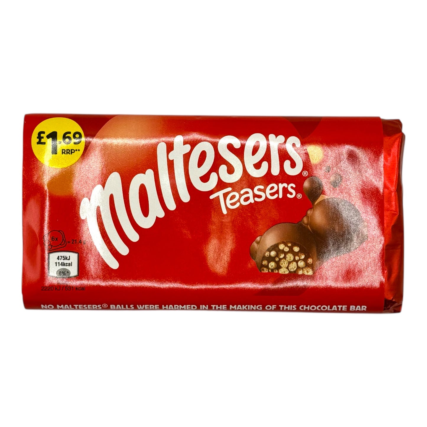 Maltesers Teasers Milk Chocolate & Honeycomb bar 100g