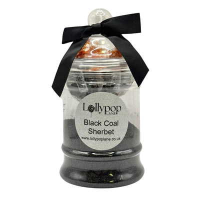 Liquorice Coal Sherbert In A Victorian Jar And x Bonfire lollies 150g 