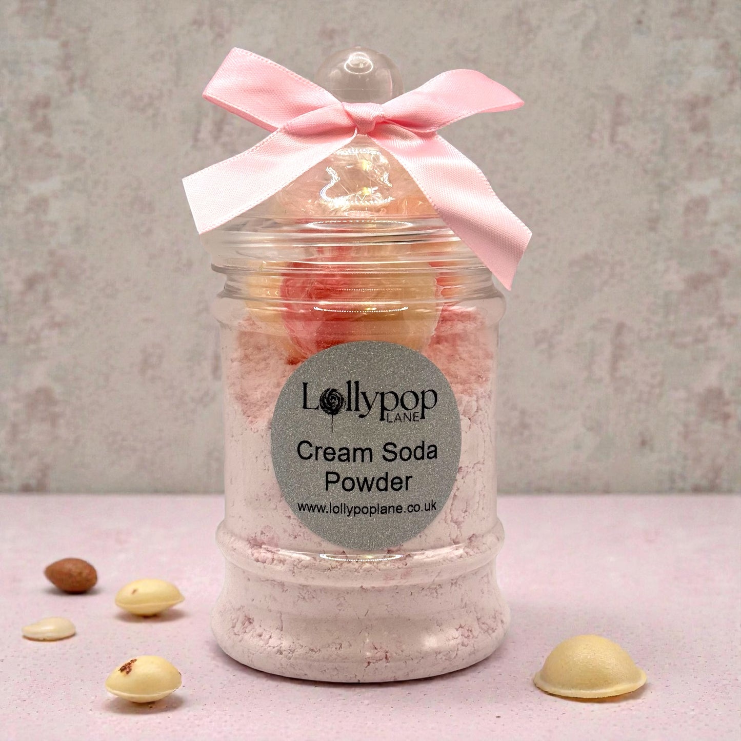 Cream Soda Powdered Sherbet In A Victorian Jar And 3X Marshmallows Lollies 150g