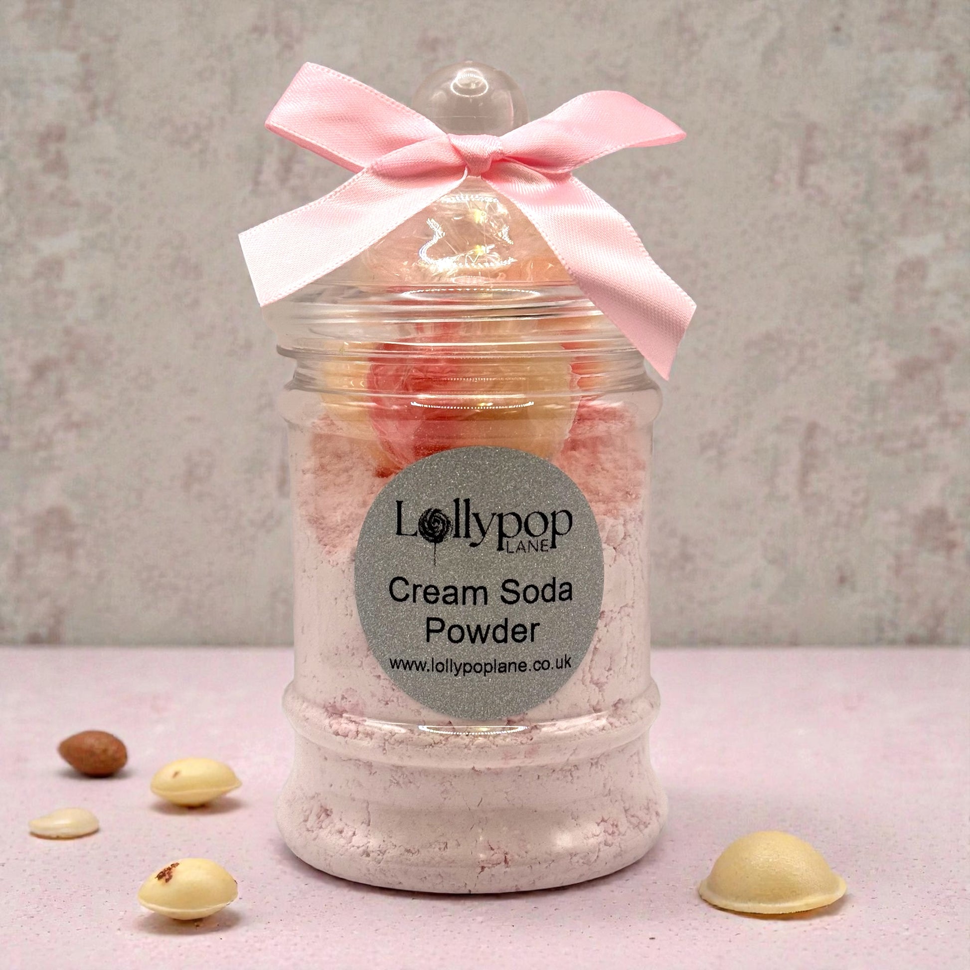 Cream Soda Powdered Sherbet In A Victorian Jar And 3X Marshmallows Lollies 150g