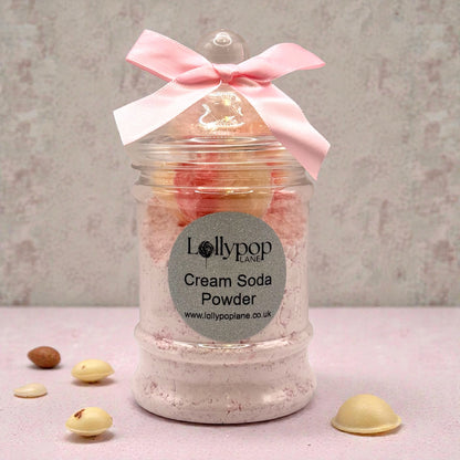 Cream Soda Powdered Sherbet In A Victorian Jar And 3X Marshmallows Lollies 150g
