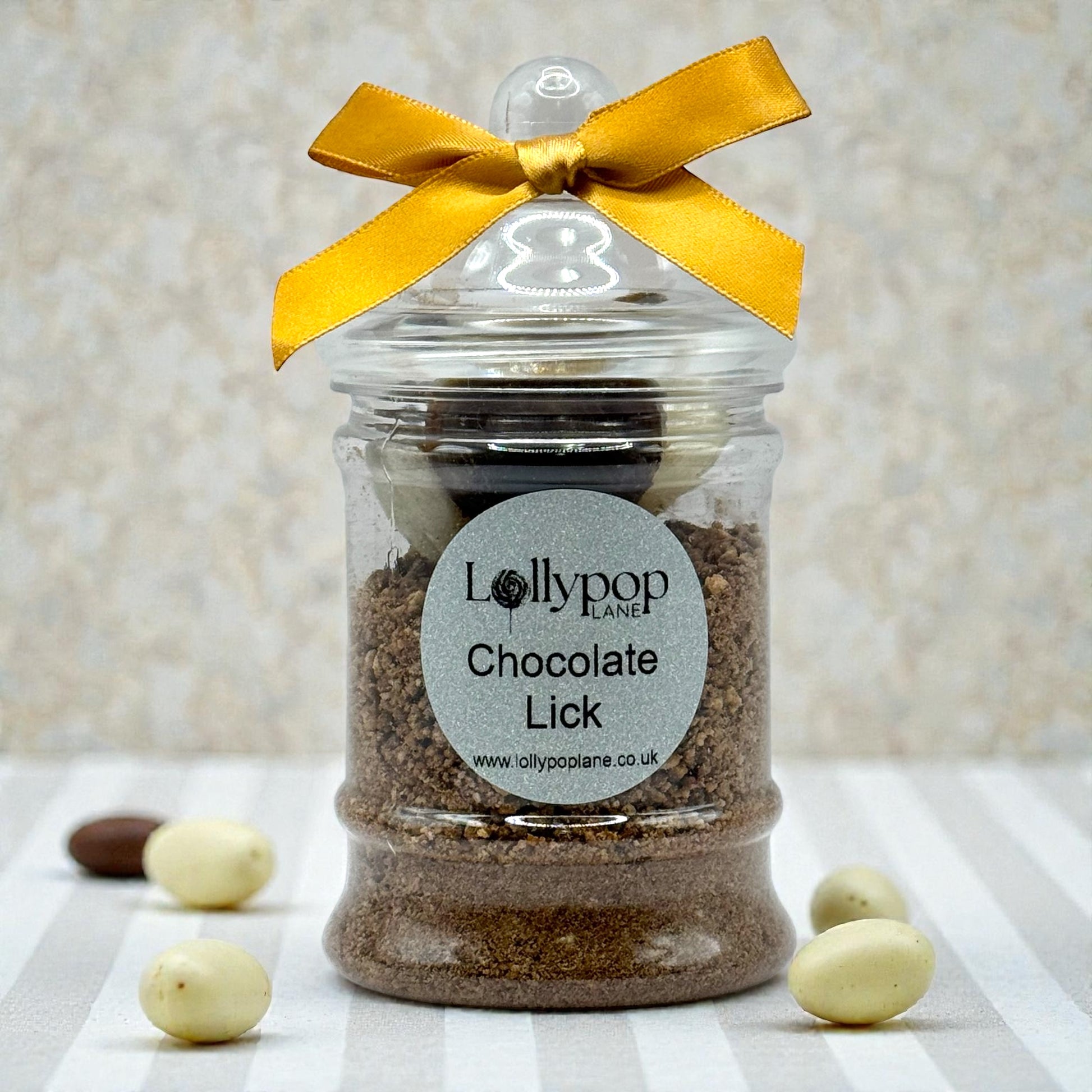 Chocolate Lick i A Victorian Jar And 3 x Chocolate Lollies 150g 