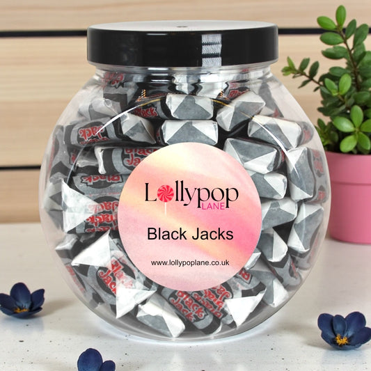Barratt Black Jack Chews Mini Sweet Jar - 400g
