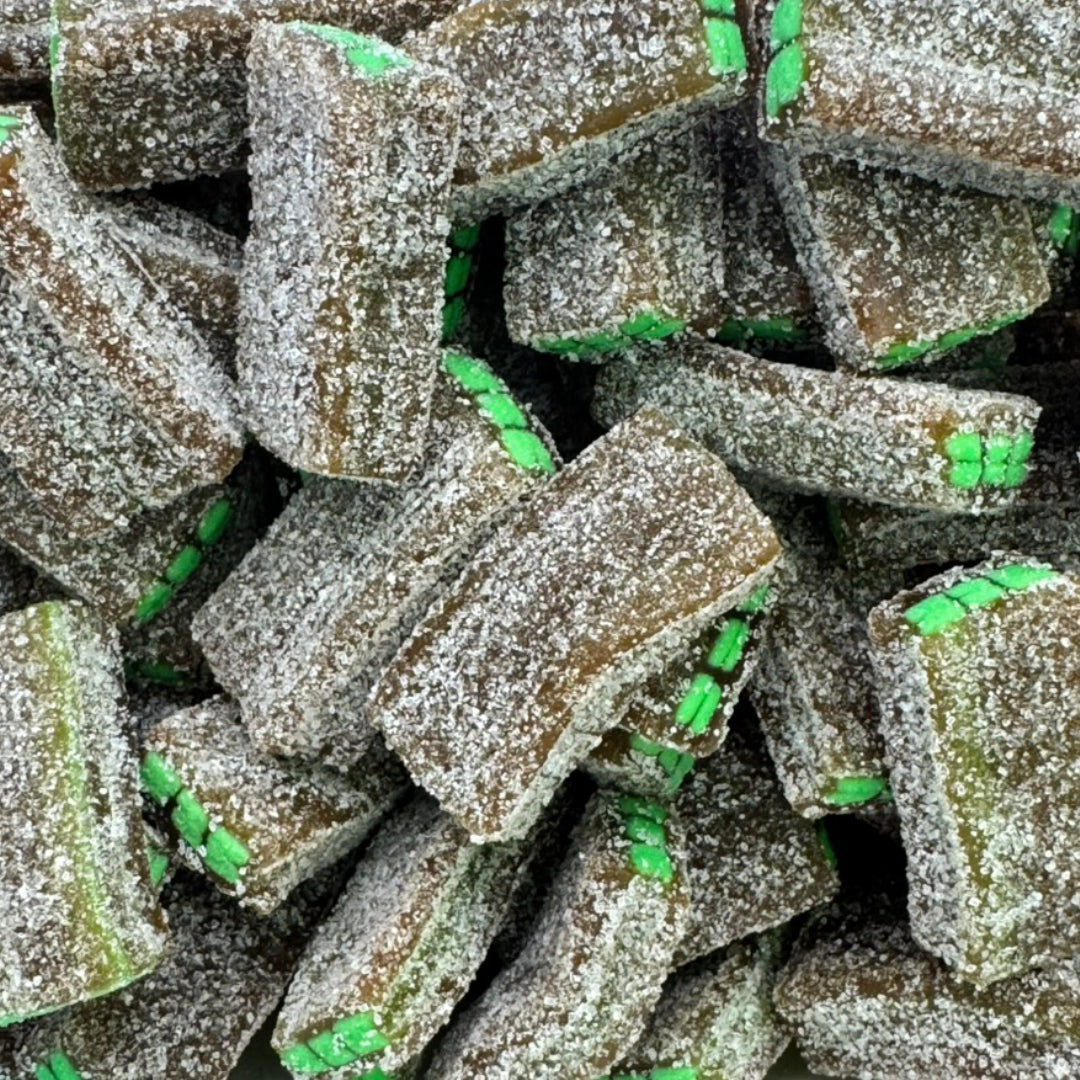 Pica Cola Filled Bricks close up