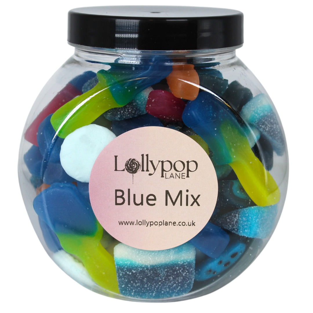 Pick n Mix Mini Sweet Jar 400g - Blue Mix