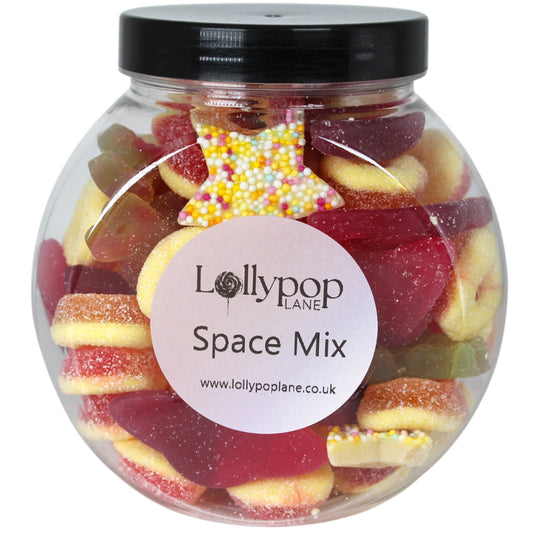Pick n Mix Mini Sweet Jar 400g - Space Mix