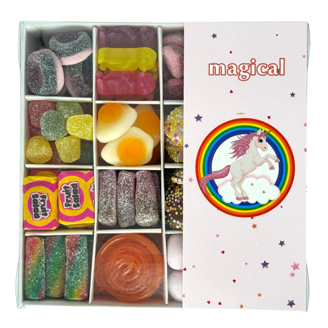 Pick n Mix Sweets - Magical Gift Box 500g Top View