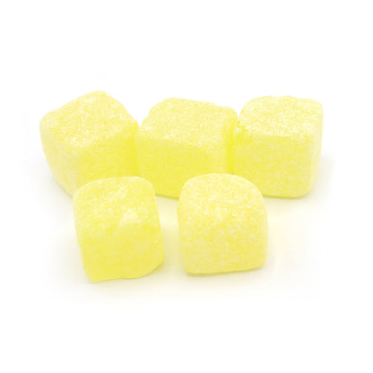 Tilley's Pineapple Cubes on a white background