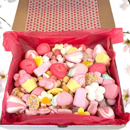 Mother's Day Pick n Mix Box - 1kg, filled with pick n mix sweets