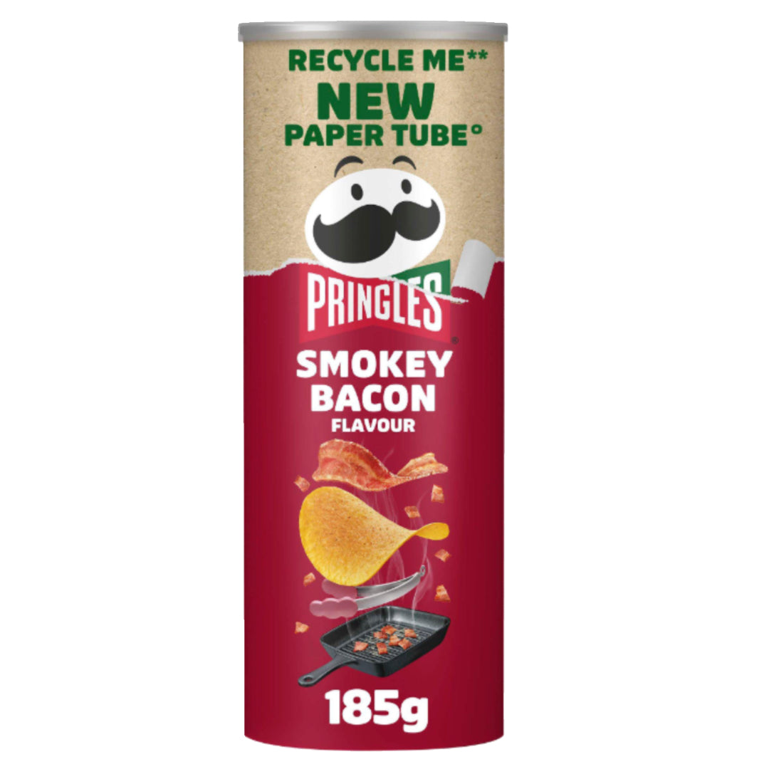 Pringles Smokey Bacon Sharing Crisps 185g