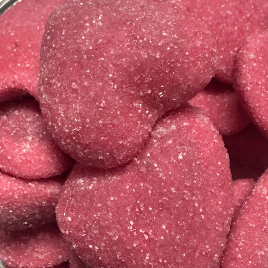 Red Shiny Filled Hearts  Pick n mix Sweets 