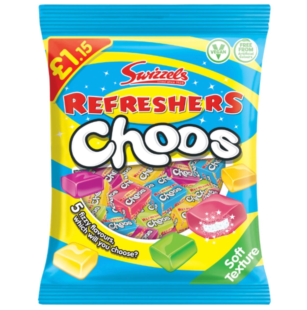 Swizzels Refresher Choos 115g