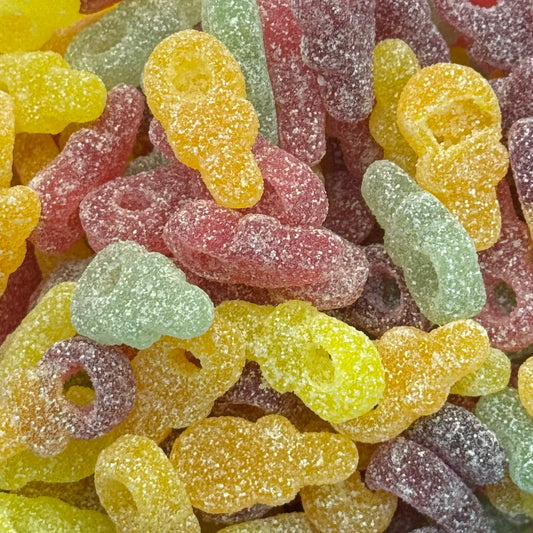 Close up image of Candycrave Vegan Fizzy Dummies