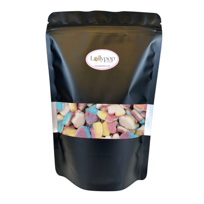 Lollypop Lane Ltd sweet pouch filled with Candycrave Fizzy Unicorns