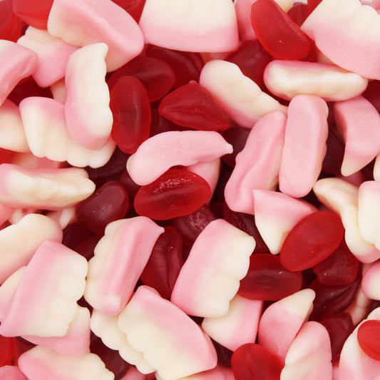 Close-Up of Candycrave Teeth and Lips