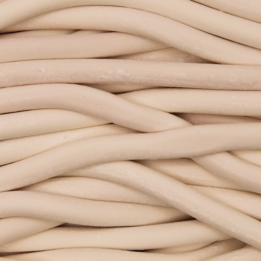 Close-up of Reverse Cream-Strawberry Pencils