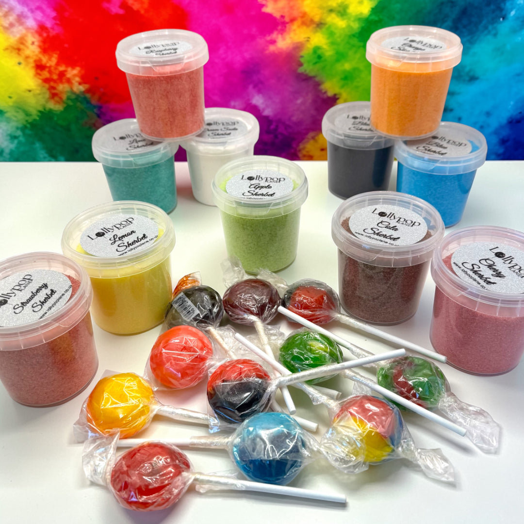 Pick n Mix Sherbet Mini 100g Buckets & Lolly's – Lollypop Lane