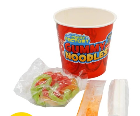 Crazy Candy Factory Gummy Noodles Qty 1 63g