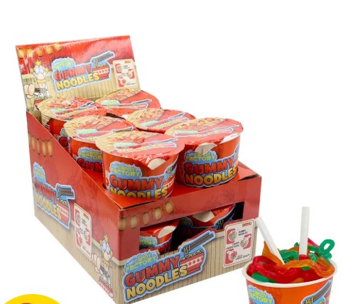 Crazy Candy Factory Gummy Noodles Qty 1 63g