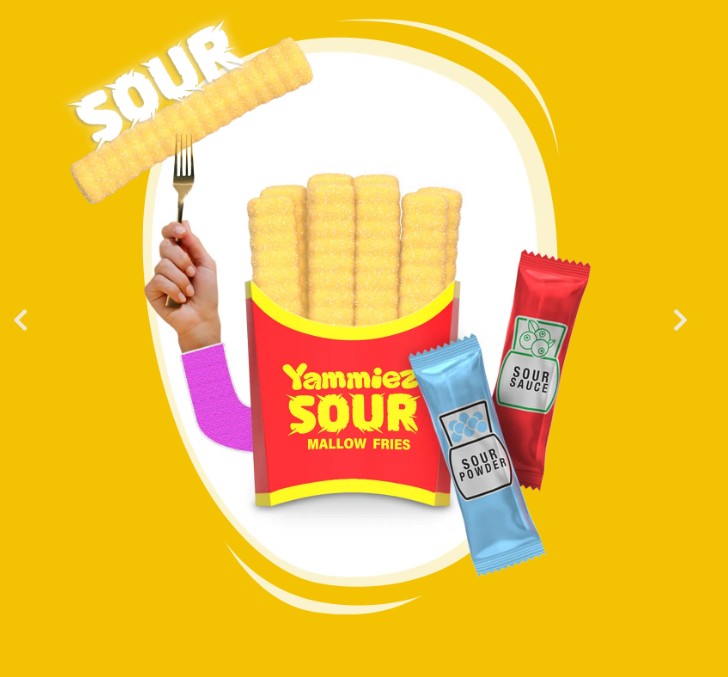 Sour Mallow Fries 44g