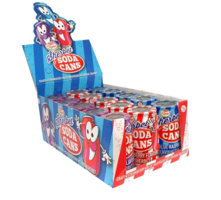Sherbet Soda Cans 35g Qty 1