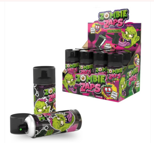 Zombie Zaps Spray Black super sour candy spray 70ML