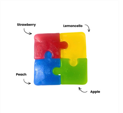 Gummy Puzzle Pieces 
