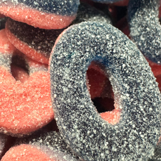 Sour Blueberry Rings Pick n Mix Sweets 