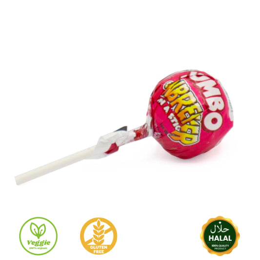 Strawberry Jumbo Jawbreaker Pop - Lollypop Lane