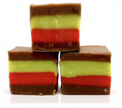 Fudge Strawberry & Pistachio