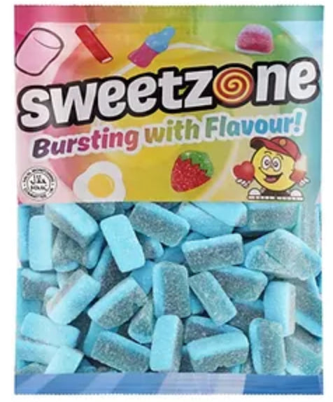 Sweetzone Blue Raspberry Slices 1kg