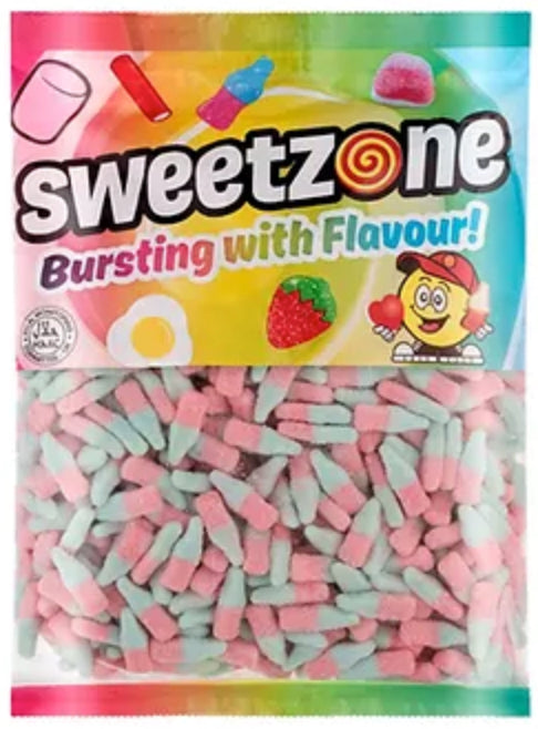 Sweetzone Fizzy Blue Bottles 1kg