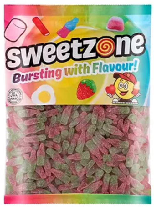 Sweetzone Fizzy Watermelon Bottles 1kg