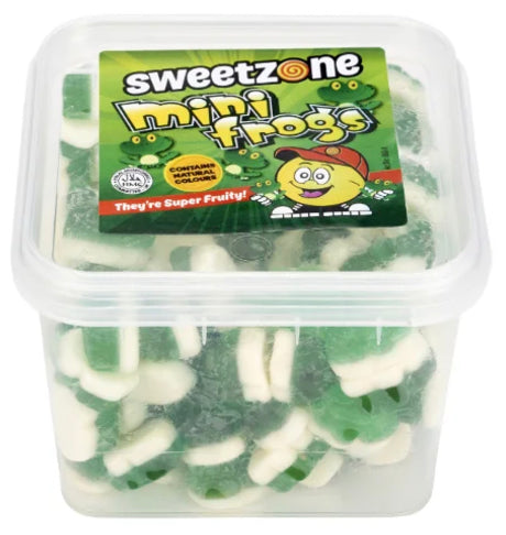 Sweetzone Mini Frogs 170g Tub