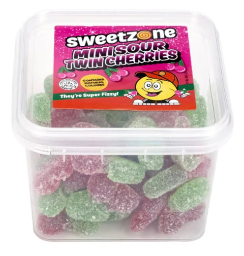 Sweetzone Mini Twin Sour Cherries 170g Tub