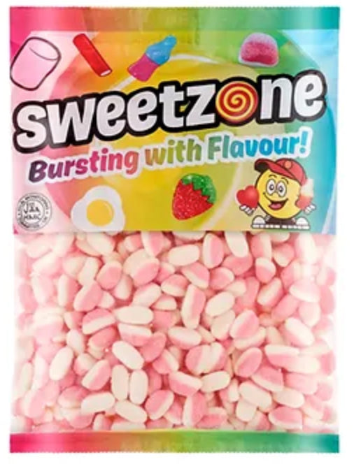 Sweetzone Strawberry Puffs 1kg