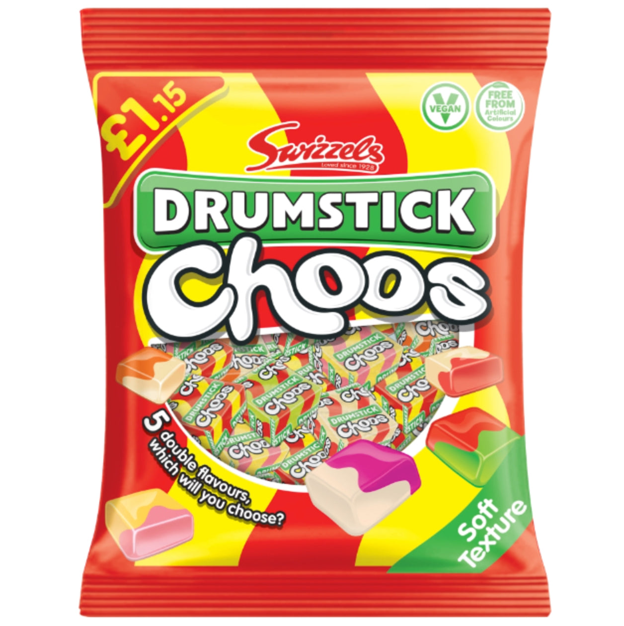 Swizzels Drumstick Choos 115g