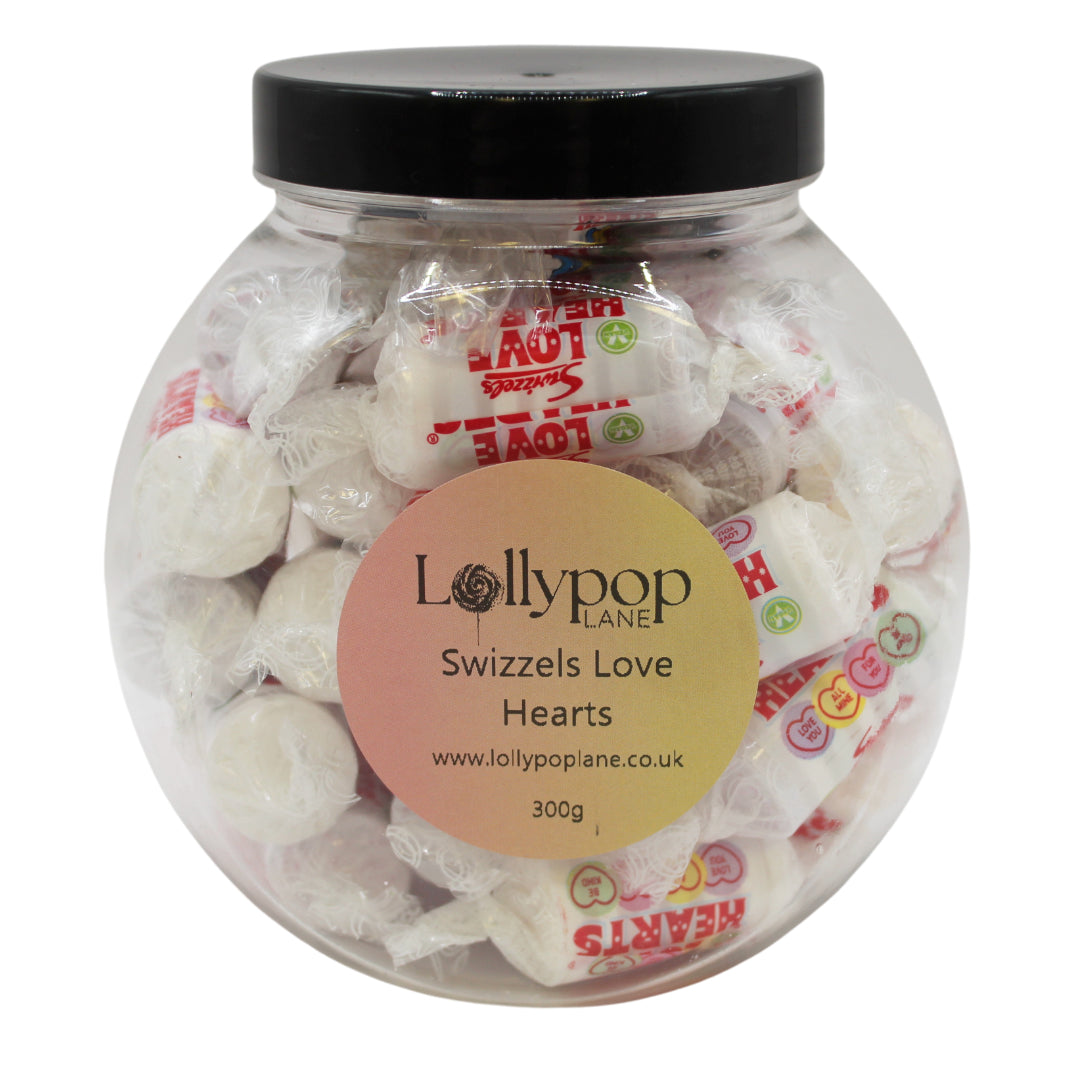 Swizzels Love Hearts Mini Sweet Jar - 300g