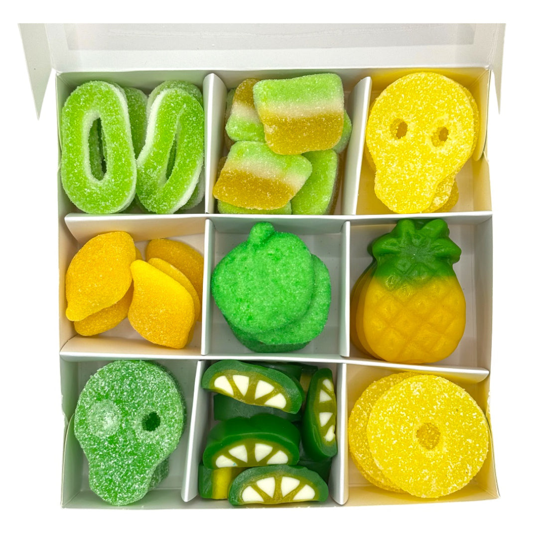 Thank you Teacher Trophy Theme Sweet Box 450g open