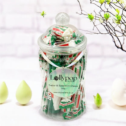 Trebor and Spearmint Chews Jar 300g