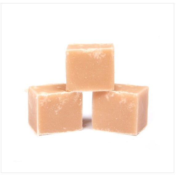Three blocks of The Fudge Factory Dairy Free Vanilla Fudge