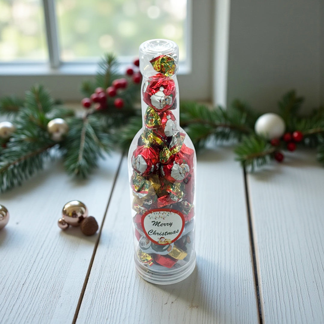 Lollypop Lane Milk Chocolate Christmas Assortment Bottle 350g