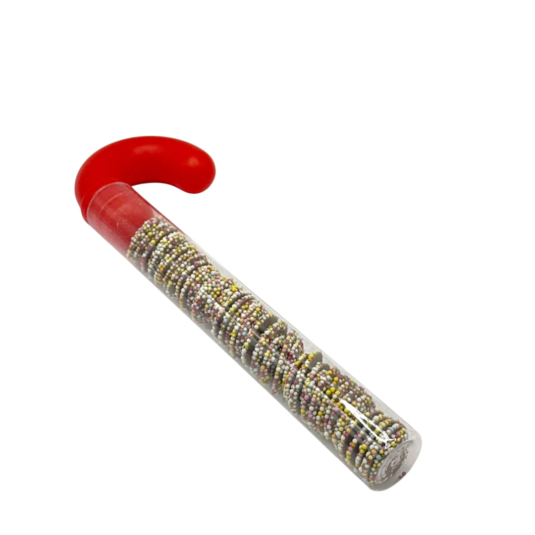 Lollypop Lane Candy Cane filled with Milk Chocolate Jazzies.