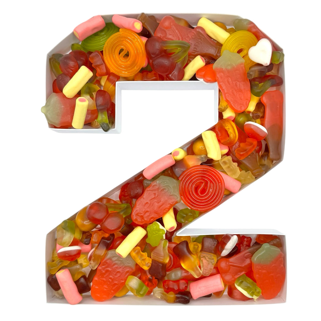 Lollypop Lane New Years 2026 Sweet Numbers, Create your own Numbers. Number 2