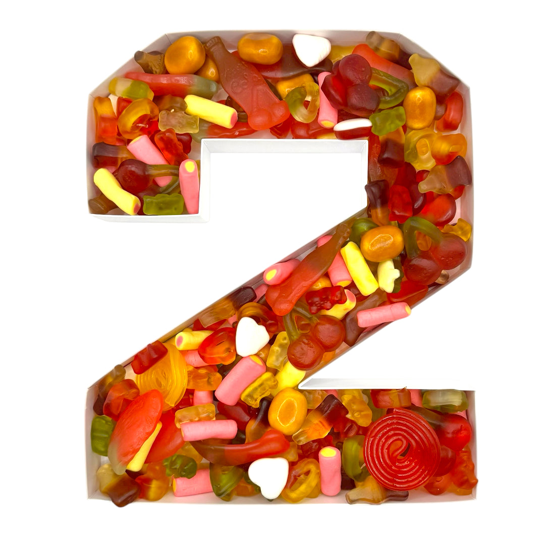 Lollypop Lane New Years 2026 Sweet Numbers, Create your own Numbers. Number 2