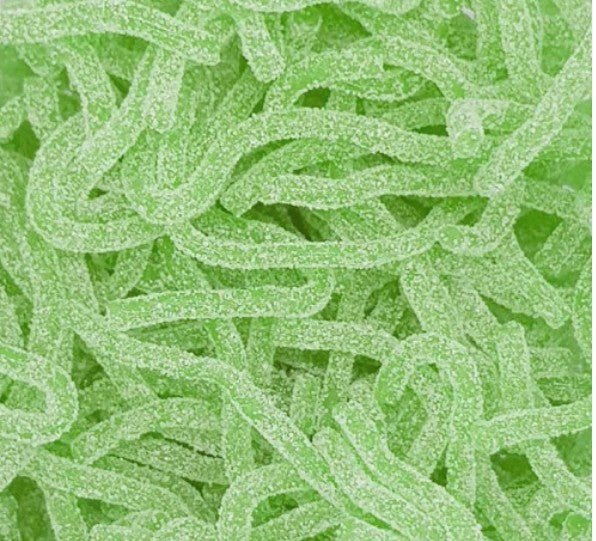 King Regal Spaghetti Apple Sour Coated Jelly Sweet