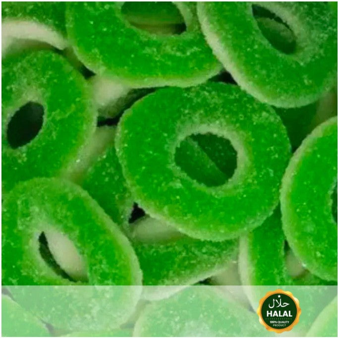 Fizzy Apple Rings Sweet 